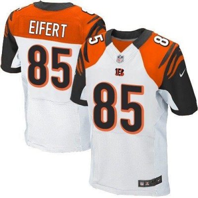 Jerseys Factory Cheap Nike Bengals #85 Tyler Eifert White Men's