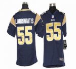 Jerseys Factory Cheap Nike Rams #55 James Laurinaitis Navy Blue