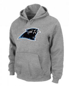 Jerseys Factory Cheap Carolina Panthers Logo Pullover Hoodie Gre