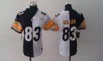 Jerseys Factory Cheap Nike Steelers #83 Heath Miller Black/White