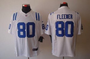 Jerseys Factory Cheap Nike Colts #80 Coby Fleener White Men's Em
