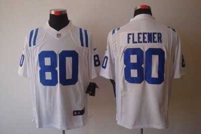 Jerseys Factory Cheap Nike Colts #80 Coby Fleener White Men's Em