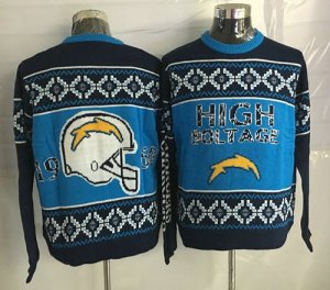 Jerseys Factory Cheap Nike Chargers Men's Ugly Sweater