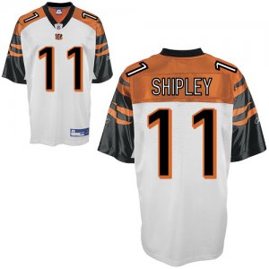 Jerseys Factory Cheap Bengals #11 Jordan Shipley White Stitched