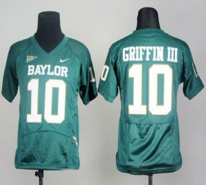 Jerseys Factory Cheap Bears #10 Robert Griffin III Green Embroid