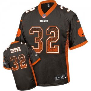 Jerseys Factory Cheap Nike Browns #32 Jim Brown Brown Team Color