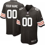 Jerseys Factory Cheap Nike Cleveland Browns Customized Brown Emb