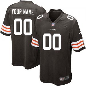 Jerseys Factory Cheap Nike Cleveland Browns Customized Brown Emb
