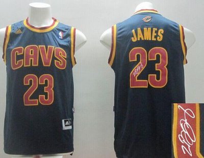 Jerseys Factory Cheap Revolution 30 Autographed Cavaliers #23 Le