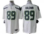 Jerseys Factory Cheap Nike Seahawks #89 Doug Baldwin White Men's