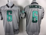 Jerseys Factory Cheap Jets #6 Mark Sanchez Grey Shadow Stitched