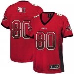 Jerseys Factory Cheap Nike 49ers #80 Jerry Rice Red Team Color W