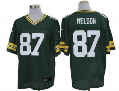 Jerseys Factory Cheap Nike Packers #87 Jordy Nelson Green Team C