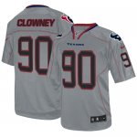 Jerseys Factory Cheap Nike Texans #90 Jadeveon Clowney Lights Ou
