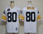 Jerseys Factory Cheap Mitchell And Ness Steelers #80 Jack Butler