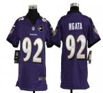 Jerseys Factory Cheap Nike Ravens #92 Haloti Ngata Purple Team C