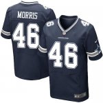 Jerseys Factory Cheap Nike Cowboys #46 Alfred Morris Navy Blue T