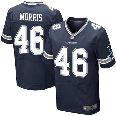 Jerseys Factory Cheap Nike Cowboys #46 Alfred Morris Navy Blue T