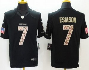Jerseys Factory Cheap Nike Bengals #7 Boomer Esiason Black Men's