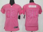 Jerseys Factory Cheap Nike Saints #80 Jimmy Graham Pink Sweethea