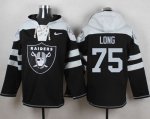 Jerseys Factory Cheap Nike Raiders #75 Howie Long Black Player P