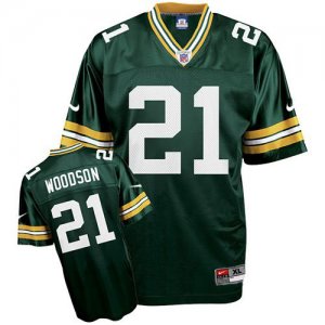 Jerseys Factory Cheap Nike Packers #21 Charles Woodson Green Sti