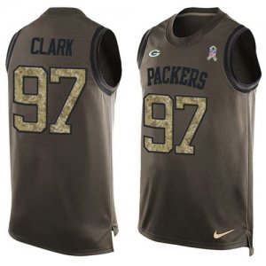 Jerseys Factory Cheap Nike Packers #97 Kenny Clark Green Men's S