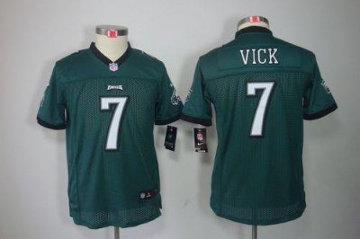 Jerseys Factory Cheap Nike Eagles #7 Michael Vick Midnight Green