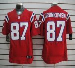 Jerseys Factory Cheap Nike Patriots #87 Rob Gronkowski Red Alter