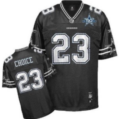 Jerseys Factory Cheap Cowboys #23 Tashard Choice Black Shadow Te