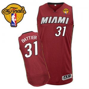 Jerseys Factory Cheap Revolution 30 Heat #31 Shane Battier Red F