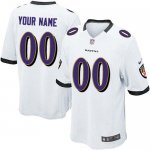 Jerseys Factory Cheap Nike Baltimore Ravens Customized White Emb
