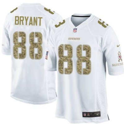 Jerseys Factory Cheap Nike Cowboys #88 Dez Bryant White Men's St