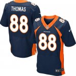 Jerseys Factory Cheap Nike Broncos #88 Demaryius Thomas Navy Blu