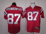 Jerseys Factory Cheap Patriots #87 Rob Gronkowski Red Alternate