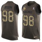 Jerseys Factory Cheap Nike Vikings #98 Linval Joseph Green Men's