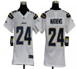 Jerseys Factory Cheap Nike Chargers #24 Ryan Mathews White Youth