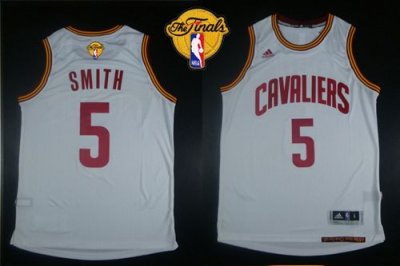 Jerseys Factory Cheap Revolution 30 Cavaliers #5 J.R. Smith Whit