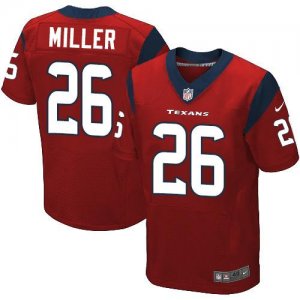 Jerseys Factory Cheap Nike Texans #26 Lamar Miller Red Alternate