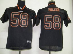 Jerseys Factory Cheap Broncos #58 Von Miller Lights Out Black Em