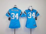 Jerseys Factory Cheap Nike Panthers #34 DeAngelo Williams Blue A