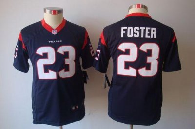 Jerseys Factory Cheap Nike Texans #23 Arian Foster Navy Blue Tea