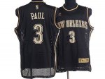Jerseys Factory Cheap Hornets #3 Chris Paul Stitched Black Class
