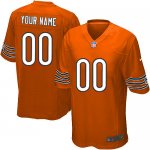 Jerseys Factory Cheap Nike Chicago Bears Customized Orange Embro