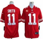 Jerseys Factory Cheap Nike 49ers #11 Alex Smith Red Team Color W