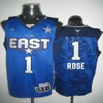 Jerseys Factory Cheap Bulls #1 Derrick Rose 2011 All Star Blue S