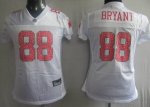 Jerseys Factory Cheap Cowboys #88 Dez Bryant White Women's Sweet