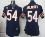 Jerseys Factory Cheap Nike Bears #54 Brian Urlacher Navy Blue Te