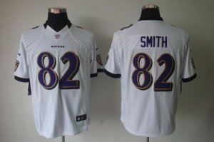 Jerseys Factory Cheap Nike Ravens #82 Torrey Smith White Men's E