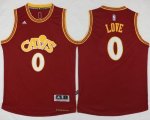 Jerseys Factory Cheap Cavaliers #0 Kevin Love Red CAVS Stitched
